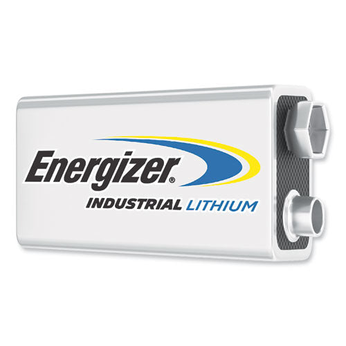 Image of Energizer® Industrial Lithium 9v Battery, 9 V, 12/box