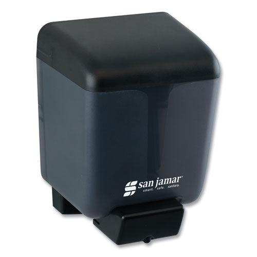 Image of San Jamar® Classic Bulk Soap Dispenser, 30 Oz, 3.97 X 4.92 X 6.64, Black