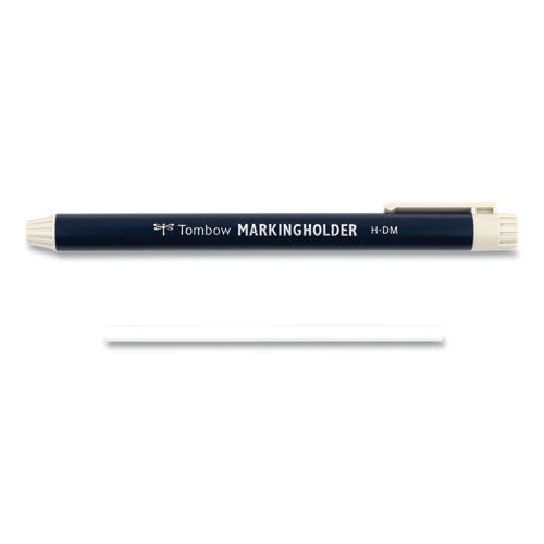 Image of Tombow® Mechanical Wax-Based Marking Pencil Refills, 4.4 Mm, White, 10/box