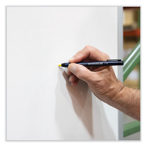 Image of Tombow® Mechanical Wax-Based Marking Pencil Refills. 4.4 Mm, Yellow, 10/box