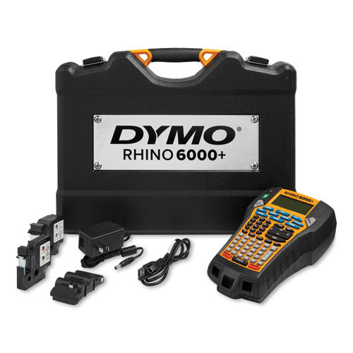 Image of DYMO® Rhino 6000+ Industrial Label Maker With Carry Case, 0.4"/s Print Speed, 5.4 X 2.5 X 9.7