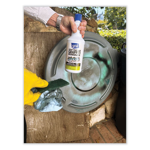 Image of Motsenbocker's Lift-Off® 4 Spray Paint Graffiti Remover, 32oz, Bottle, 6/carton