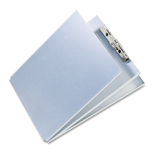 Image of Saunders A-Holder Aluminum Form Holder, 0.5" Clip Capacity, Holds 8.5 x 11 Sheets, Silver