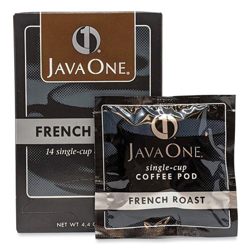 Image of Java One® Coffee Pods, French Roast, Single Cup, 14/box