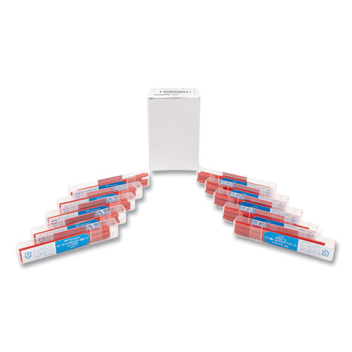 Image of Tombow® Mechanical Wax-Based Marking Pencil Refills, 4.4 mm, Red, 10/Box
