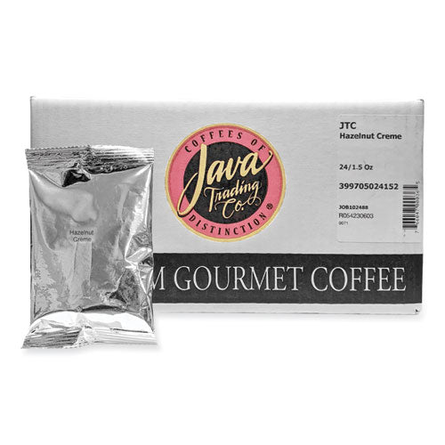 Image of Distant Lands Coffee Coffee Portion Packs, 1.5oz Packs, French Roast, 42/carton