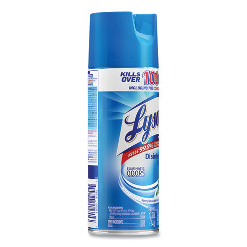 Image of LYSOL® Brand Disinfectant Spray, Spring Waterfall Scent, 12.5 Oz Aerosol Spray