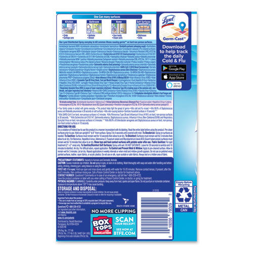 Image of LYSOL® Brand Disinfectant Spray, Crisp Linen Scent, 19 Oz Aerosol Spray
