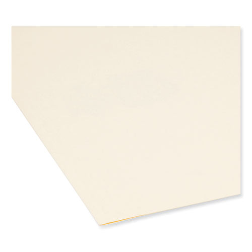 Image of Smead Indexed File Folder Sets, 1/5-Cut Prelabeled Tabs: A to Z, Letter Size, 0.75" Expansion, Manila, 25/Set