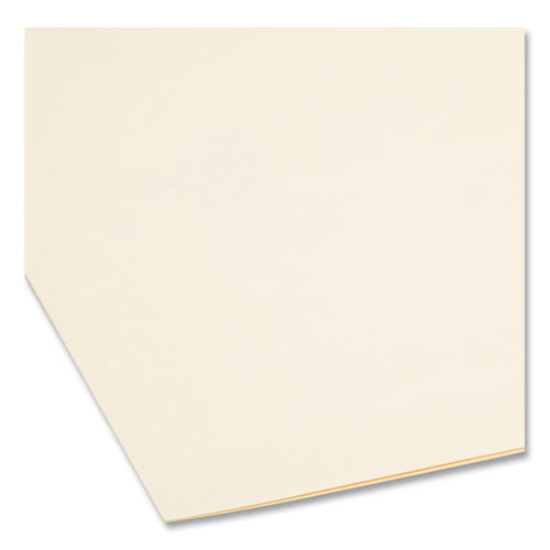 Image of Smead Top Tab Fastener Folders, 1/3-Cut Tabs: Right, 0.75" Expansion, 2 Fasteners, Letter Size, Manila Exterior, 50/Box