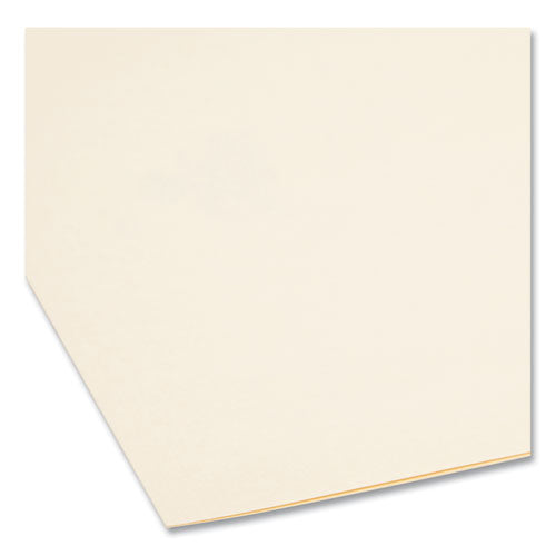 Image of Smead Manila Fastener Folders with SafeSHIELD Coated Fasteners, 0.75" Expansion, 2 Fasteners, Letter Size, Manila Exterior, 50/Box