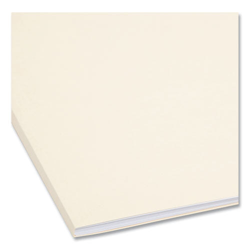 Image of Smead Manila Fastener Folders with SafeSHIELD Coated Fasteners, 0.75" Expansion, 2 Fasteners, Letter Size, Manila Exterior, 50/Box