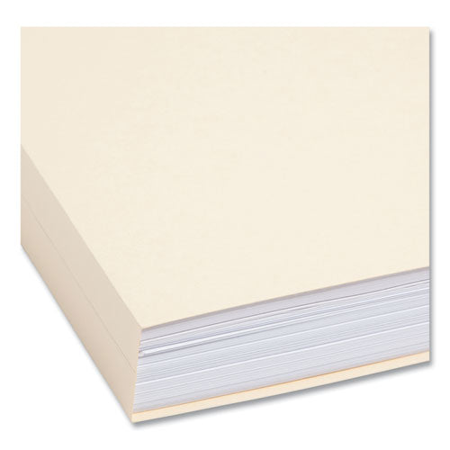 Image of Smead Top Tab Manila Expansion Fastener Folders, 1.5" Expansion, 2 Fasteners, Letter Size, Manila Exterior, 50/Box