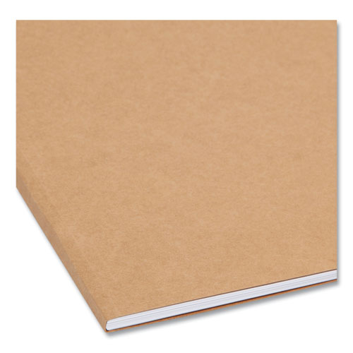 Image of Smead Kraft Fastener Folders, 0.75" Expansion, 2 Fasteners, Letter Size, Kraft Exterior, 50/Box