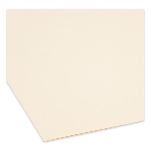 Image of Smead Top Tab Fastener Folders, 1/3-Cut Tabs: Right, 0.75" Expansion, 2 Fasteners, Legal Size, Manila Exterior, 50/Box