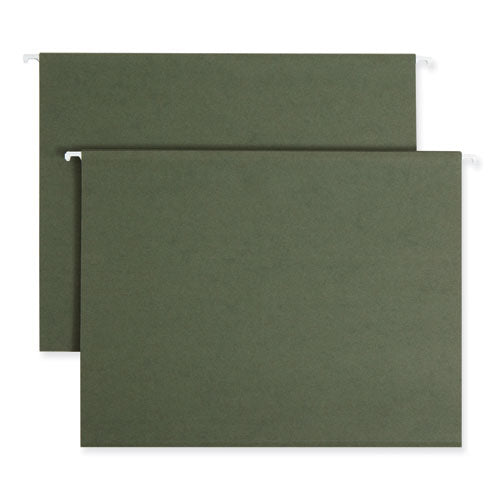 Image of Smead Hanging Folders, Letter Size, Standard Green, 25/box