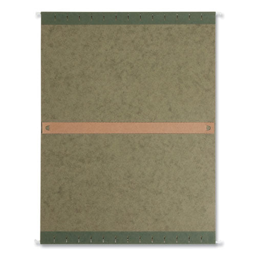 Image of Smead Box Bottom Hanging File Folders, 1" Capacity, Legal Size, Standard Green, 25/Box