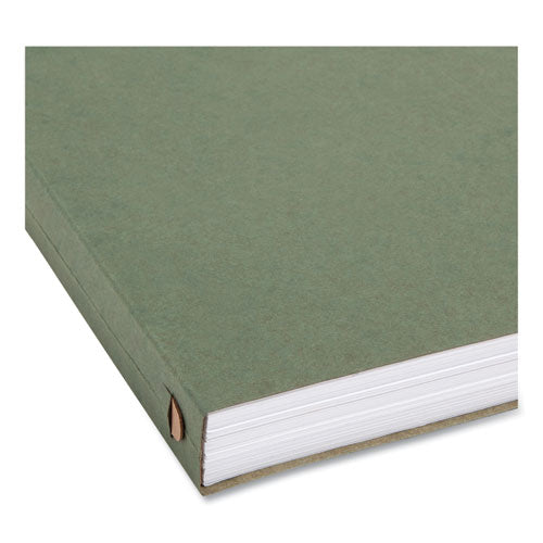 Image of Smead Box Bottom Hanging File Folders, 1" Capacity, Legal Size, Standard Green, 25/Box