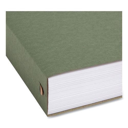 Image of Smead Box Bottom Hanging File Folders, 2" Capacity, Legal Size, Standard Green, 25/Box