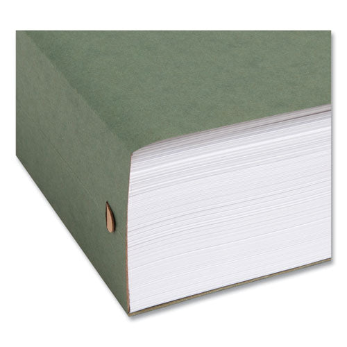 Image of Smead Box Bottom Hanging File Folders, 3" Capacity, Legal Size, Standard Green, 25/Box