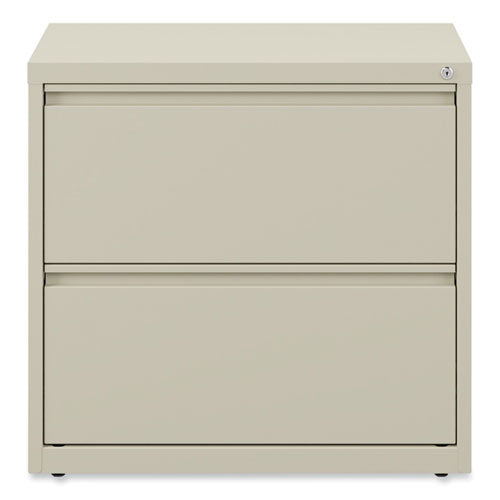 Image of Alera® Lateral File, 2 Legal/Letter-Size File Drawers, Putty, 30" x 18.63" x 28"