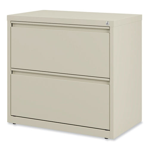 Image of Alera® Lateral File, 2 Legal/Letter-Size File Drawers, Putty, 30" x 18.63" x 28"