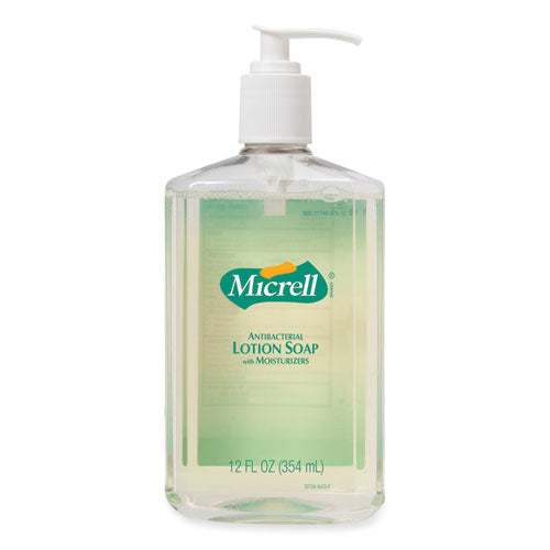 Image of MICRELL® Antibacterial Lotion Soap, Light Scent, 12 oz