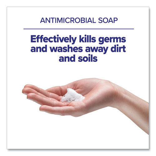 Image of PURELL® Healthcare HEALTHY SOAP 0.5% PCMX Antimicrobial Foam Refill, For CS8 Dispensers, Light Floral Scent, 1,200 mL, 2/Carton