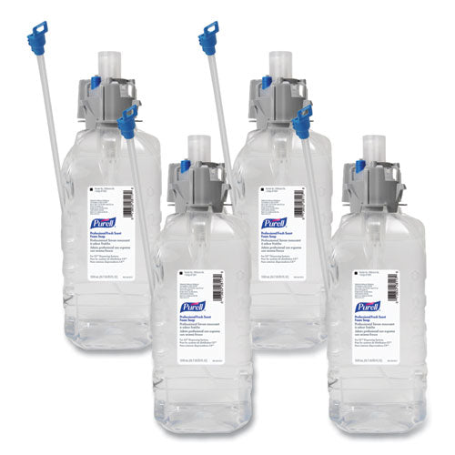 Image of PURELL® Professional Foam Soap Refill, For CX, CXi, CXT Dispensers, Fresh Scent, 1,500 mL, 4/Carton