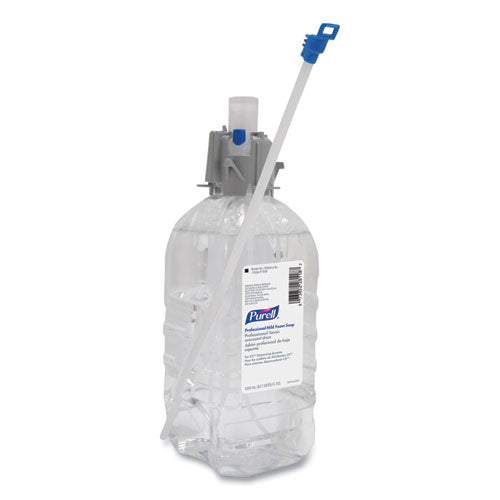 Image of PURELL® Professional Mild Foam Soap Refill, For CX, CXi, CXT Dispensers, Fragrance-Free, 1,500 mL