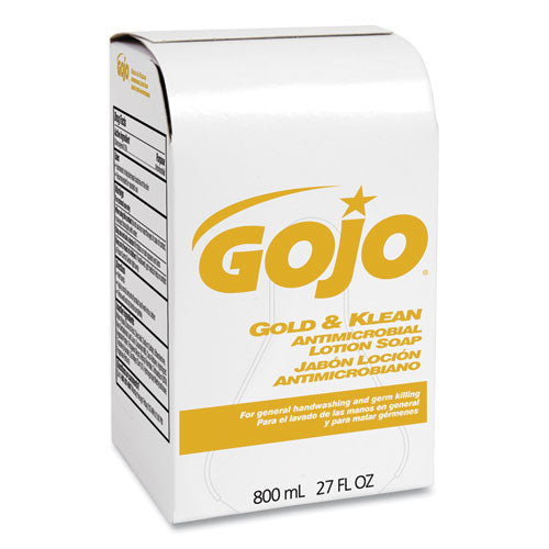 Image of GOJO® Antimicrobial Lotion Soap, Floral Balsam Scent, 800 mL