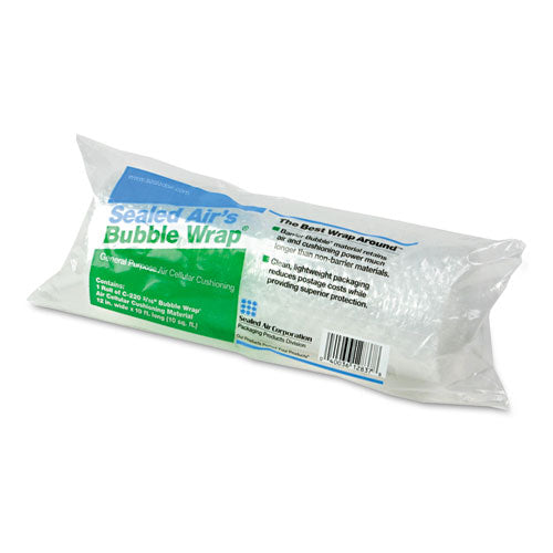 Image of Sealed Air Bubble Wrap Cushioning Material, 0.19" Thick, 12" x 10 ft