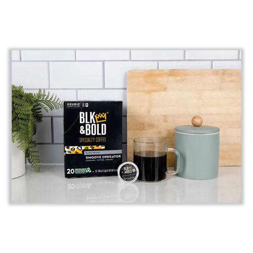 Image of BLK & Bold® Smoove Operator K-Cups, 20/Box