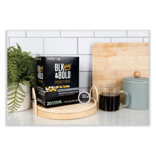 Image of BLK & Bold® Smoove Operator K-Cups, 20/Box
