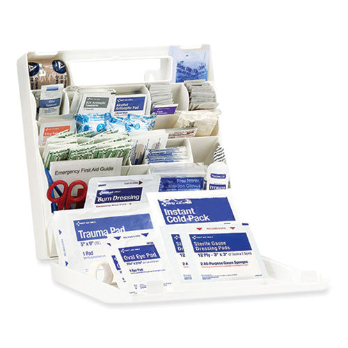 Image of First Aid Only ANSI 2021 First Aid Kit for 50 People, 184 Pieces, Plastic Case