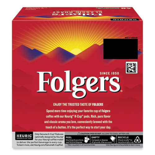 Image of Folgers® Gourmet Selections Classic Roast Coffee K-Cups, 48/Box