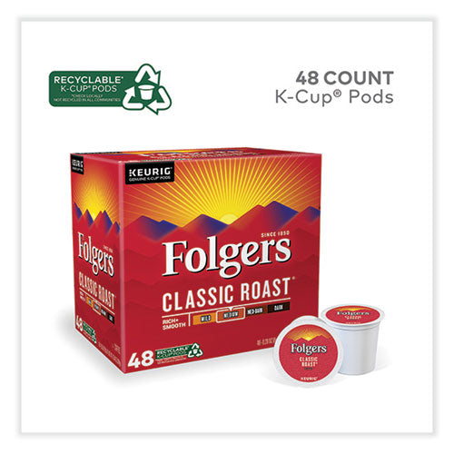 Image of Folgers® Gourmet Selections Classic Roast Coffee K-Cups, 48/Box