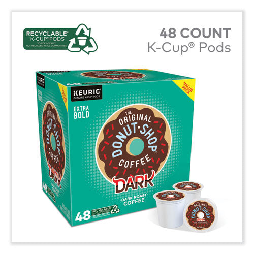 Image of The Original Donut Shop® DARK K-Cups, Regular Extra Bold, 48/Box