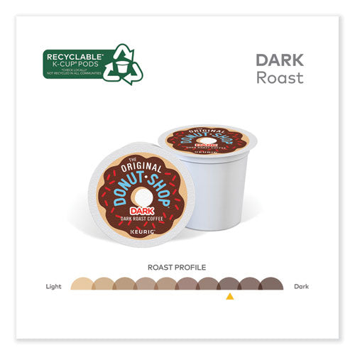 Image of The Original Donut Shop® DARK K-Cups, Regular Extra Bold, 48/Box