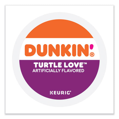 Image of Dunkin'® K-Cup Pods, Turtle Love Coffee, 22/Box