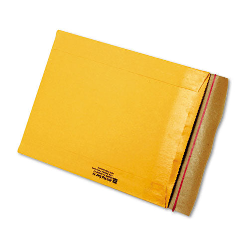 Image of Sealed Air Jiffy Rigi Bag Mailer, #4, Square Flap, Self-Adhesive Closure, 9.5 X 13, Natural Kraft, 200/carton
