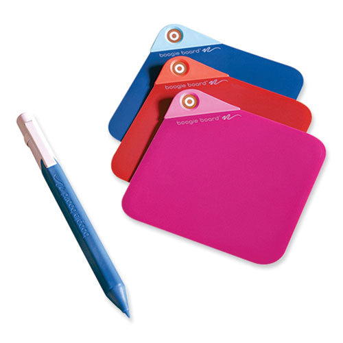Image of Boogie Board VersaNotes Starter Pack Reusable Notes, Three Assorted Color Notes plus Pen