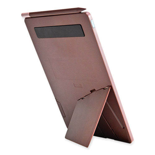 Image of Boogie Board VersaBoard Reusable Writing Tablet, 8.5" LCD Touchscreen, 5.5" x 7.25", Hickory Red/Black