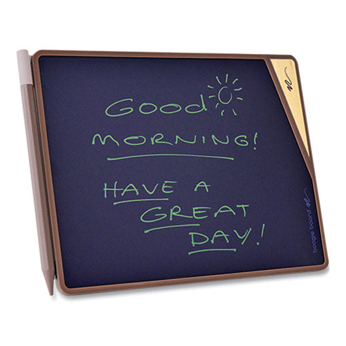 Image of Boogie Board VersaBoard Reusable Writing Tablet, 8.5" LCD Touchscreen, 5.5" x 7.25", Hickory Red/Black
