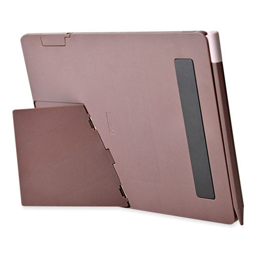 Image of Boogie Board VersaBoard Reusable Writing Tablet, 8.5" LCD Touchscreen, 5.5" x 7.25", Hickory Red/Black