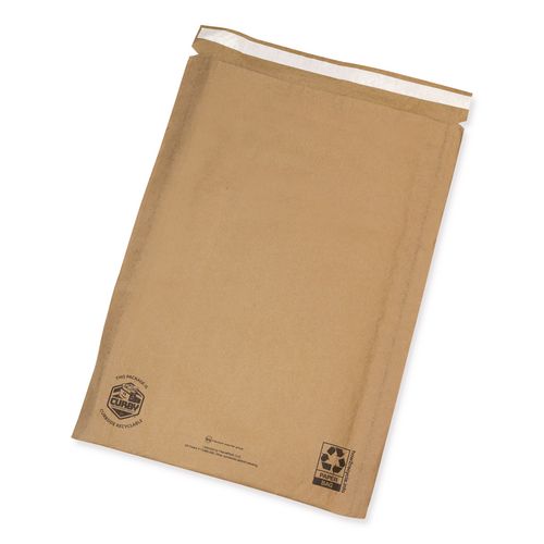 Image of ipg® Curby Mailer Self-Sealing Recyclable Mailer, Paper Padding, Self-Adhesive, #6, 13.38 x 18.5, 30/Carton