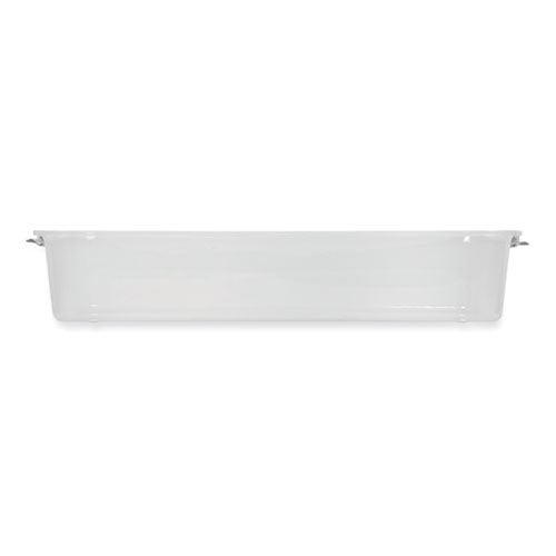 Image of IRIS 50 Qt. Latch Lid Underbed Storage Box, 17.75" x 32.5" x 6.5", Clear