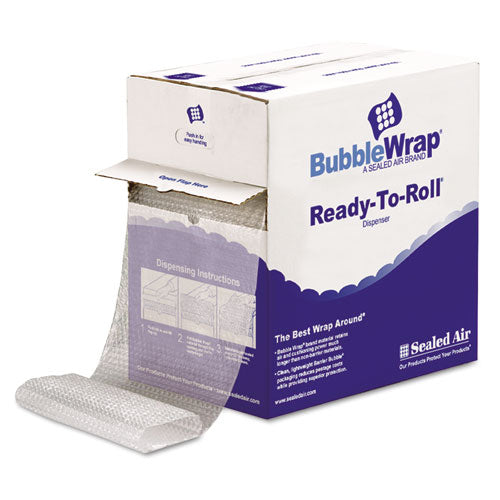 Image of Sealed Air Bubble Wrap, Self-Clinging Air-Cushioned, 0.19" Thick, 12" x 175 ft