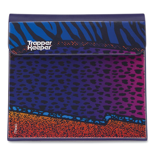 Image of Mead® Trapper Keeper 3-Ring Pocket Binder, 1" Capacity, 11.25 x 12.19, Animal