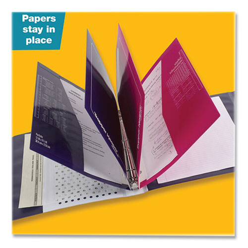 Image of Mead® Trapper Keeper 3-Ring Pocket Binder, 1" Capacity, 11.25 x 12.19, Animal